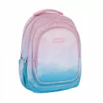 Trijų skyrių kuprinė Head, pastelinių debesų, mėlyna/rožinė, 27 l