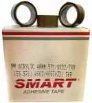 Ruda pakavimo juosta SMART, 48 mm x 60 m, 36 vnt., akrilo klijai