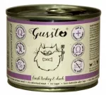 &Scaron;unų konservai GUSSTO Fresh Turkey & Duck, 200 g