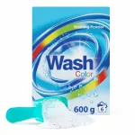 Skalbimo milteliai WASH spalvotiems drabužiams, 600 g, su spalvų apsauga