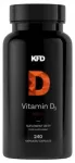Vitaminas D3 KFD, 2000 TV, 240 kapsulių