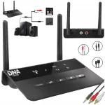Belaidis Bluetooth siųstuvas ir imtuvas DNA HTVR, 5.0, USB-C, AUX, RCA, 80 m