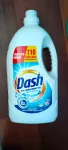 Skalbimo skystis baltiems drabužiams Dash, 4,95 l