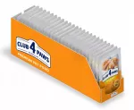 &Scaron;lapias katės maistas CLUB 4 PAWS su triu&scaron;iena drebučiuose, 24 x 85 g