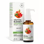 Vitaminai K2 100 &micro;g la&scaron;ai 50 ml Aura Herbals Vegan