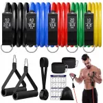 Atsparumo gumų rinkinys Fokky, 5 vnt., iki 68 kg (150 lbs), treniruotėms