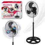 Ventiliatorius 3 viename, stovas/stalinis/sieninis, 45 cm, 50 W, KLAUSBERG KB-9042