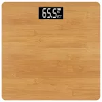 Elektroninės vonios svarstyklės Bamboo, LCD, 180 kg