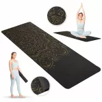 Joga ir pilateso kilimėlis QUEENFIT Mandala, 0,5 cm