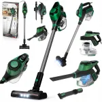 Dulkių siurblys Adler Green be mai&scaron;elio, 700 W, su 3in1 LED turbo &scaron;epetėliu