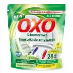 Indaplovių tabletės OXO, 28 vnt., su aktyviu deguonimi
