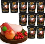 &Scaron;lapias &scaron;unų maistas Dogs Life su antiena 90 % drebučiuose, 10 x 500 g