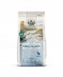 Katėms skirtas pa&scaron;aras Wildes Land, su upėtakiu ir la&scaron;i&scaron;a, 1,2 kg