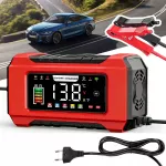 Automatinis akumuliatoriaus įkroviklis su LCD, 12V 15A, su atkūrimo funkcija