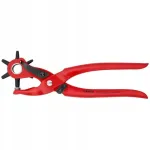 Sukamosios replės skylėms KNIPEX 9070220, 220 mm, 6 antgaliai