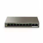 Komutatorius IP-COM F1110P-8-102W, juodas