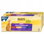 Drėgnas kačiukų ėdalas MultiFit Junior, žuvies ir klasikinių skonių mi&scaron;inys, 4,8 kg