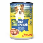 &Scaron;unų konservai JOSERA Meat Lovers su antiena ir moliūgu, 400 g
