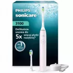 Elektrinis dantų &scaron;epetėlis Philips Sonicare 3100, &scaron;viesiai rožinis, 2 antgaliai, HX4032/03