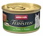 &Scaron;lapi kačių pa&scaron;aras Animonda Feinsten, kalakutienos ir fazano pa&scaron;tetas, 85 g