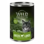 &Scaron;lapias kačių ėdalas Wild Freedom, be grūdų, su ėriena, 400 g