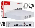 IP įra&scaron;ymo įrenginys 8 kameroms DAHUA NVR2108-4KS3, iki 12MPx, 1x SATA