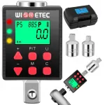 Elektroninis momento adapteris 1/2", 3/8", 1/4", 17&ndash;340 Nm, su dėklu