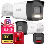 IP vaizdo kamera HiLook by Hikvision 6 Mpx, PoE, su mikrofonu, 64 GB atmintis