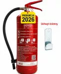 Miltelinis gesintuvas GP-6x ABC 6 kg su rankena Mobiak Steel, 2026 gamyba