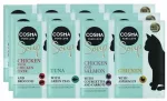 Kačių sriubos Cosma SOUP su vi&scaron;tiena, tunu ir daržovėmis, rinkinys 12 x 40 g