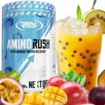 Aminorūg&scaron;tys Real Pharm Amino Rush 500g Mango Passion Fruit