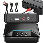 Bluetooth garso imtuvas NFC 5.3, 3,5 mm AUX, RCA kolonėlėms