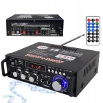 Stereo stiprintuvas su &bdquo;Bluetooth&ldquo;, 12V, 2 kanalai