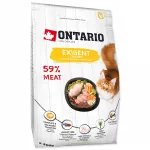 Sausas pa&scaron;aras katėms Ontario Cat Exigent, 0,4 kg