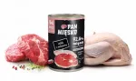&Scaron;unų konservai PAN MIĘSKO, kalakutiena ir jautiena, 400 g, &scaron;uniukams