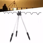Žvejybos trikojis 7 me&scaron;kerėms, aliuminis, reguliuojamas, 115 cm