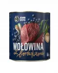 &Scaron;unų ėdalas konservuotas John Dog BERRY su jautiena ir mėlynėmis, 800 g
