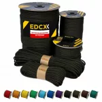 Paracord virvė EDCX 4 mm, 15 m, armijos žalia, pagaminta Lenkijoje