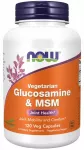Vegetari&scaron;kas gliukozaminas ir MSM, 120 kapsulių, NOW FOODS