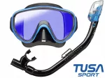 Nardymo rinkinys TUSA SERENE MIRROR su DRY ANTIRELFEX vamzdeliu