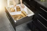 Stalčius HAILO maisto produktams, 600 mm, baltas