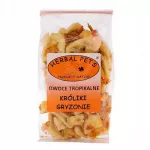 Triu&scaron;ių ir graužikų pa&scaron;aras Herbal Pets su tropiniais vaisiais, 75 g