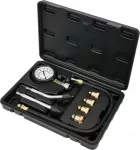 Kompresijos matuoklis Yato YT-73022 benzininiam varikliui su 4 adapteriais