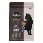 Sausas ėdalas &scaron;unims Cosma, su ėriena ir vi&scaron;tiena, 2 x 2 kg