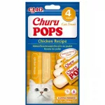 Vi&scaron;tienos skonio želė užkandis katėms INABA Churu Pops, 4 x 15 g