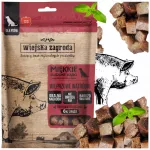 &Scaron;unų skanėstai WIEJSKA ZAGRODA su kiaulienos kepenimis, 100 g