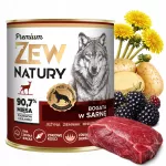 &Scaron;lapias &scaron;unų ėdalas su stirniena, 800 g, Zew Natury