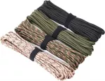 Paracord virvė 4 mm, 15 m, nailonas, 250 kg, 7 gijų