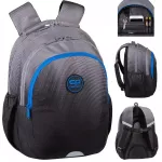 Mokyklinė kuprinė COOLPACK JERRY, pilkai pereinamų atspalvių, berniukams, 13 kl.