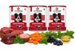 &Scaron;unų konservai VetPrime Monoprotein jautiena, be grūdų, 3 x 400 g